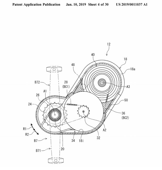 shimano patent app